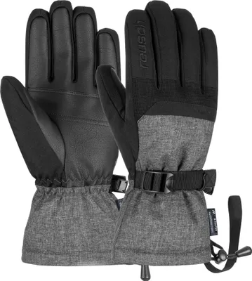 Produktbild von Reusch Fingerhandschuhe Outset R-TEX® XT mit TecFill-Kunstfaserisolierung 7721 black/black melange 9.5