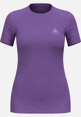 Obrázek produktu pro Tričko Natural Merino 160 Base Layer, dámské - Odlo, barva:21121 afterparty, velikost:L
