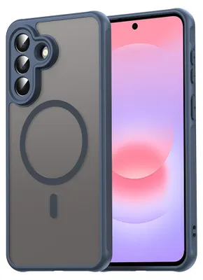 Produktbild von Techsuit – HaloFrost II MagSafe-Schutzhülle für Samsung Galaxy A37 5G – dunkelblau