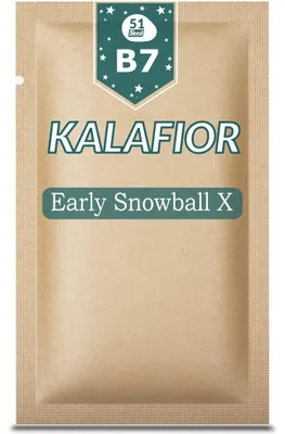 Immagine prodotto di 51. Pianta di cetriolo varietà "KALAFIOR EARLY SNOWBALL", 1 grammo