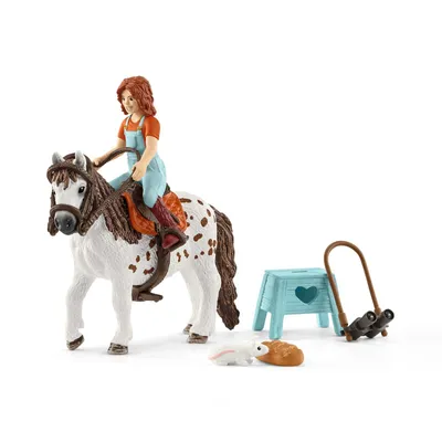 Produktbild von schleich HORSE CLUB 42518, Horse with rider, Horses, 5 Jahr(e), Mehrfarbig, Kunststoff