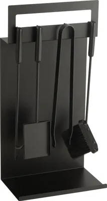 Produktbild von J-Line Brennholzbesteck Metall Schwarz