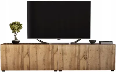 Zdjęcie produktu dla Szafka rtv pod telewizor 200 200cm dąb wotan nowoczesna