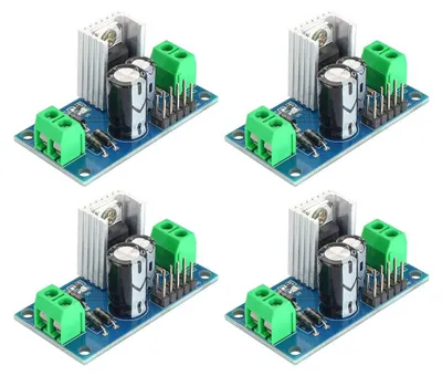 Obrázek produktu pro 4 kusy tříterminálového regulátoru, 9V, regulační modul