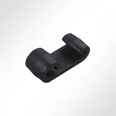Produktbild von Lysel® Kunststoff Expanderdoppelhaken, (BxL) 20x50mm in Schwarz (10 Stück)