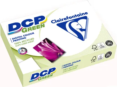 Image de Papier copie DCP Green, DIN A4, 100 g/m², blanc, blancheur 135 CIE, paquet de 500 feuilles
