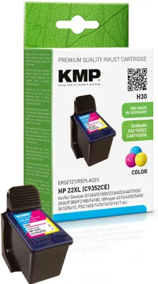 Obrázok produktu pre Tlačová kazeta KMP H30 1 ks azúrová, purpurová, žltá