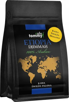 Obrázok produktu pre Mletá káva z Etiópie, Djimmah, 100 % Arabica, čerstvo pražená, 250 g