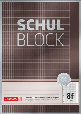Produktbild von BRUNNEN Collegeblock Lineatur 8f rautiert DIN A4 rechts