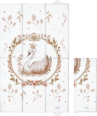 Produktbild von Faltbare weiche Wickelauflage 60x40 Glamour Style Wickeltisch
