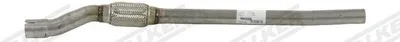 Produktbild von WALKER Abgasrohr Auspuffrohr für OPEL Corsa C Schrägheck (X01) 09234