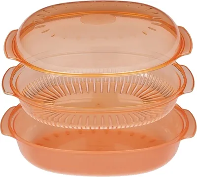 Obrázok produktu pre WPRO - Parný tanier oválny - 2,5 litra - oranžový - 484000008885