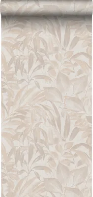 Immagine prodotto di Sanders & Sanders carta da parati foglie beige 53 cm x 10 m
