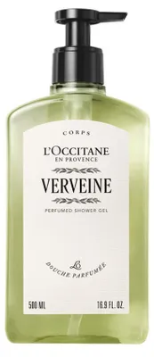 Imagen del producto de L'Occitane Verveine, Gel de ducha, 500 ml, para adultos, para mujeres, para el cuerpo, apto para todo tipo de piel