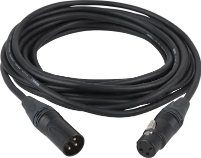Produktbild von DAP FL72 - bal. XLR/M 3P to XLR/F 3P Neutrik XX series 10 m - schwarz