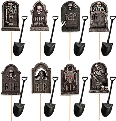 Zdjęcie produktu dla Dekoracja na tort i babeczki na Halloween, 1 sztuka, dekoracja imprezowa