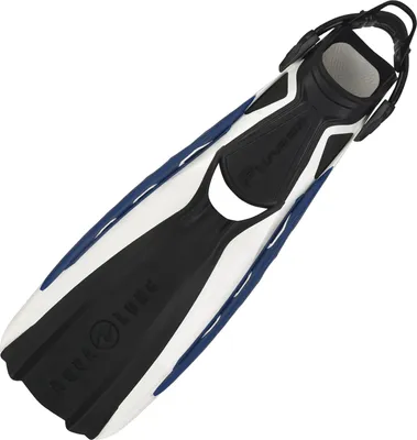 Produktbild von AquaLung Phazer ADJ - Geräteflosse mit *Hydro Power*-Kanal, Größe:L, Farbe:weiß/blau