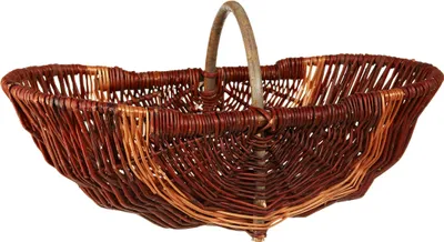 Produktbild von Dehner Weidenkorb mit Bügel, ca. 55 x 34 cm, Weidengeflecht