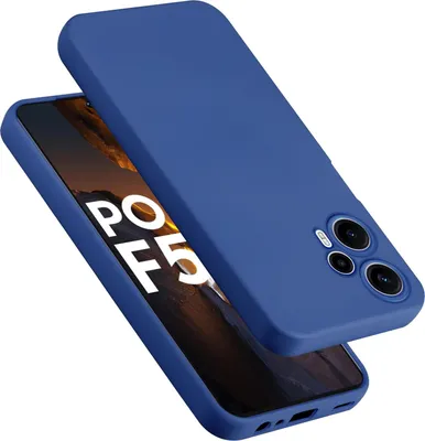 Image de Cadorabo Housse pour Xiaomi Poco F5 Housse en silicone Housse en silicone liquide pour téléphone portable Housse de protection résistante aux rayures et aux chocs pour Xiaomi Poco F5