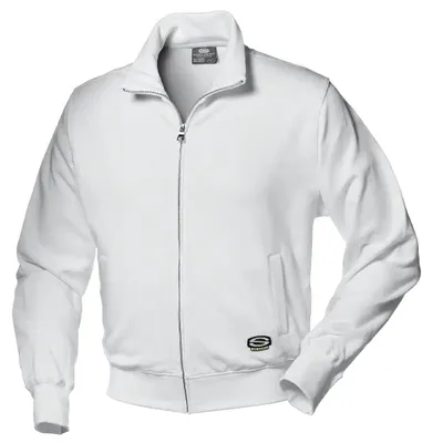 Productafbeelding van Sir Safety Olympic fleecejas, 100% katoen, met rits en winddichte opstaande kraag, maat 3XL, MARINEBLAUW