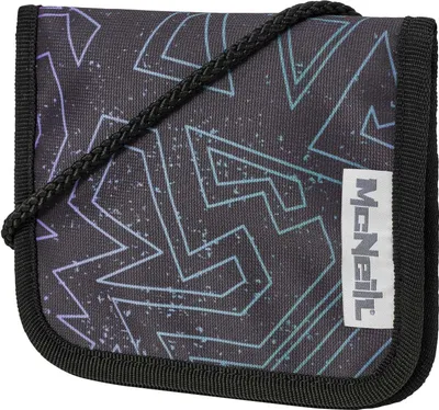 Produktbild von McNeill Brustbeutel Geldbörse Neck Pouch Tron schwarz