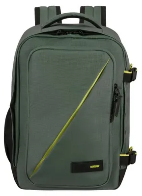 Obrázek produktu pro American Tourister Take2cabin S, kufr s batohem, zelená barva, vyrobeno z recyklovaného polyethylenu tereftalátu (rPET). Velikost: univerzální