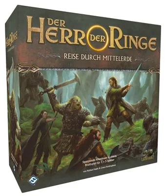 Produktbild von Asmodee The Lord of the Rings: Journeys in Middle-Earth, Brettspiel, 14 Jahr(e), 60 min