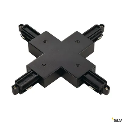 Produktbild von SLV 143160 X-Verbinder für 1-Phasen HV-Stromschiene Aufbauversion schwarz