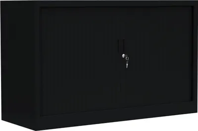 Produktbild von Querrollladenschrank Sideboard 120cm breit Aktenschrank Rolladenschrank 555129