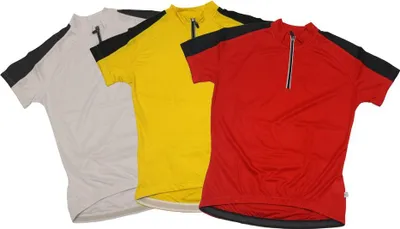 Produktbild von Kurzarm Radshirt Radtrikot Damen Bike-T-shirt Fahrradtrikot Bikeshirt, Farbe:rot, Größe:S