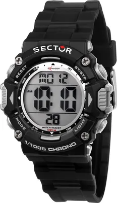 Produktbild von Sector Herren Digital Uhr Casual PUR Armbanduhr schwarz USE51544001
