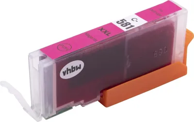 Produktbild von vhbw Tintenpatrone Magenta kompatibel mit Canon Pixma TS6350, TS6140, TR8550, TR7550, TS6251, TS6250, TS6151, TS6150 Drucker (kompatibel, 12ml + Chip)