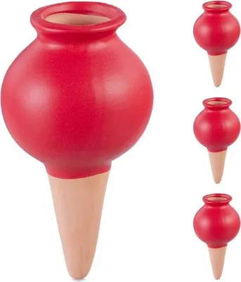 Obrázek produktu pro Hliněné tipy zavlažování set 4 červené