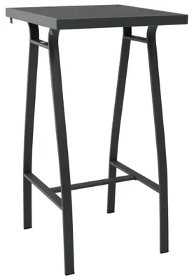 Produktbild von vidaXL 5-tlg. Gartenbar-Set Schwarz