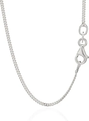 Produktbild von 925 Sterling Silber Kette Panzerkette 50cm Königskette 1,20mm Breit 2,38g 5181