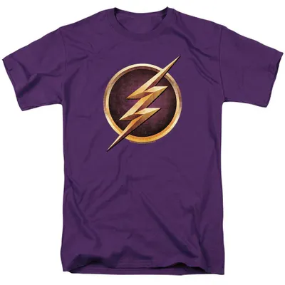 Immagine prodotto di Maglietta "The Flash" unisex, per uomo/donna, modello TV39305 (taglia L), colore viola
