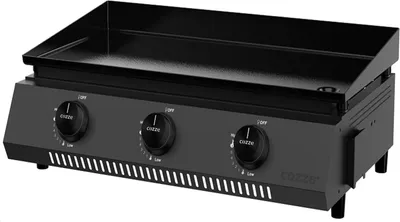 Produktbild von COZZE Plancha Grill Tragbar G-700 mit 3 Brennern 50 mbar