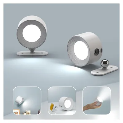 Zdjęcie produktu dla Ścienne lampy Feallive, oświetlenie wewnętrzne, lampa ścienna LED z portem USB do ładowania