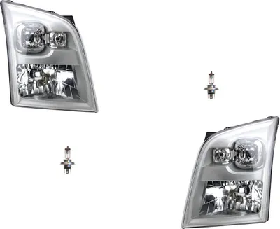 Produktbild von Scheinwerfer passend für Ford Transit 06 07/06- mit H4 Satz Links Rechts 1452504 1545514 1435856 1486100 1504681 1537774 1684410 6C1113 Johns