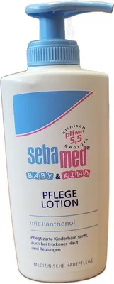 Produktbild von Sebamed Baby und Kind Pflegelotion Spender mit Panthenol 200ml