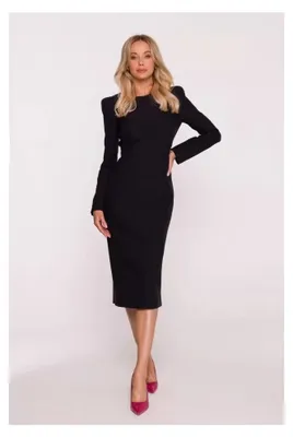 Immagine prodotto di Stylove Abito midi da donna Joni S412 nero S