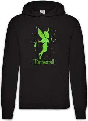 Produktbild von Urban Backwoods Drinkerbell, Herren Hoodie, Farbe: Schwarz, Größe: M