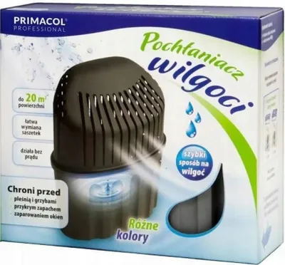 Produktbild von Haushaltsfeuchtigkeitsabsorber + Primacol-Kartusche 450g