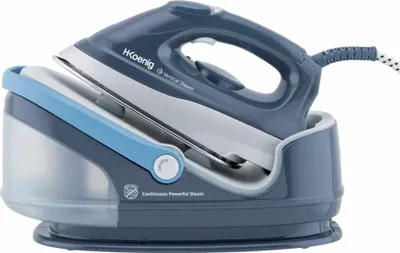 Produktbild von H.Koenig Dampfbügelstation V5I, blau