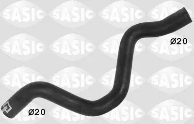 Produktbild von SASIC Kühlerschlauch Wasserschlauch für RENAULT Clio III Schrägheck (BR0/1, CR0/1) 3404037