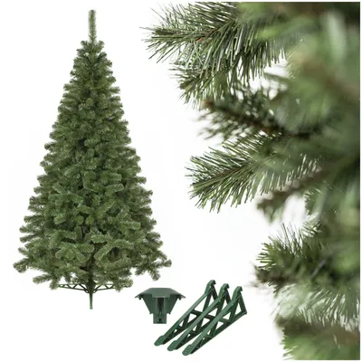 Produktbild von Springos Weihnachtsbaum Tannenbaum Tanne 180 cm Künstlich Naturgetreu Christbaum inkl. Ständer