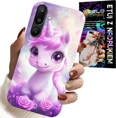 Zdjęcie produktu dla Etui Do Samsung Galaxy M16 5G - Słodki Jednorożec, Wzory Dla Dzieci Case