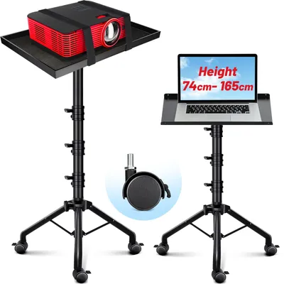 Image de CAHAYA Support de projecteur multifonctionnel, avec support pour projecteur et fixation omnidirectionnelle