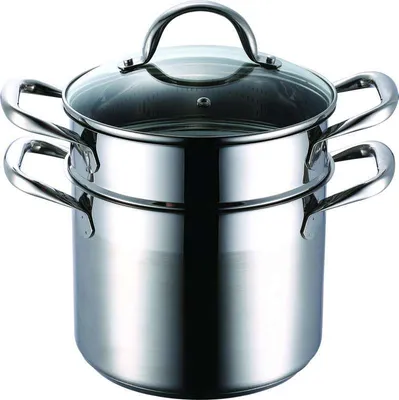 Produktbild von Bergner BG-6520, 5 l, Edelstahl, Edelstahl, Glas, 16 cm, 210 mm