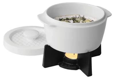 Produktbild von Boska Cheese Baker, Käse-Backform-Set perfekt für einen Camembert, 4-teilig, 154x130x145 mm